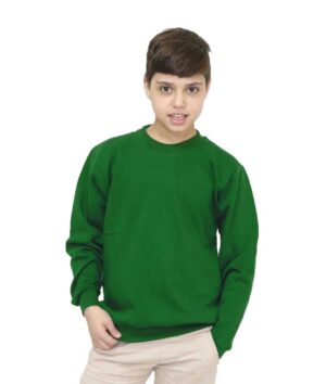 سويت شيرت ساده ميلتون قطن,أخضر زارعى