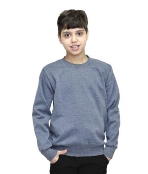 سويت شيرت ساده ميلتون قطن,رصاصى