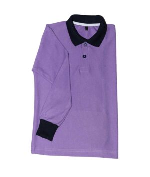 تى شيرت بولو قطن كم طويل,موف ياقه كحلى